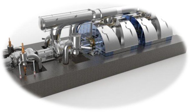 Extraction steam turbines